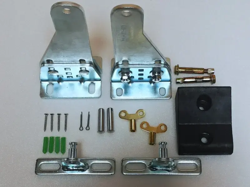 Pohony pro dvoukřídlá vrata A1.Black